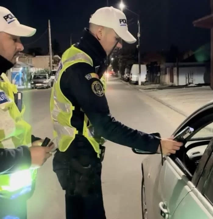 🚨 Șofer drogat, prins în toiul nopții pe străzile din Târgoviște
