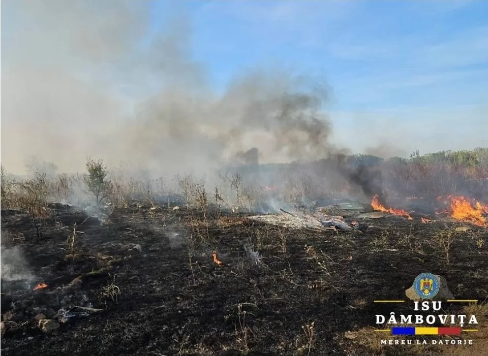 🔥 Două incendii stinse rapid de pompierii dâmbovițeni la Târgoviște și Tărtășești!