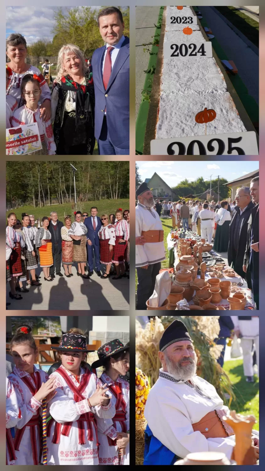 Plăcintă URIAȘĂ de 23 de metri la Festivalul Dovleacului din Dâmbovița!🥧