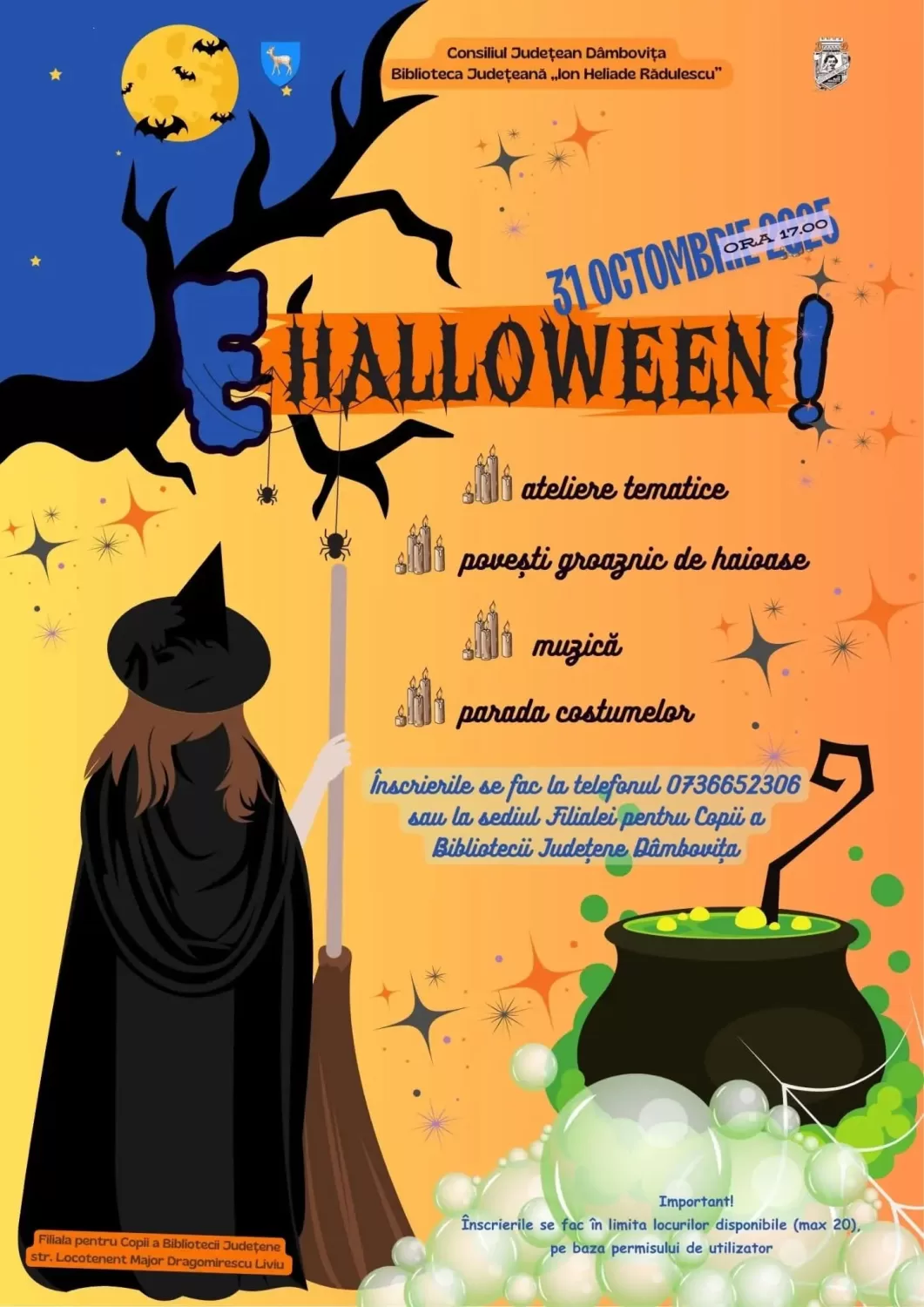 Intre magie și distracție: „E Halloween!” – O sărbătoare specială pentru cei mici