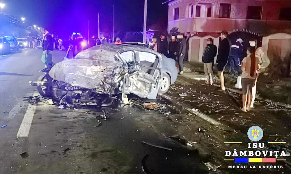 Tragicul accident in Dambovita: Tânăr de 20 de ani își pierde viața în coliziune!