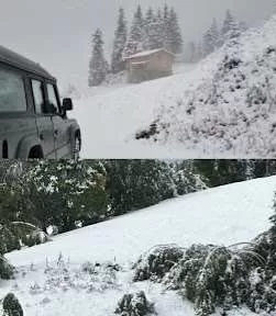 ❄️ Munții sub asediu alb: turiști salvați la limită, localități paralizate de viscolul de octombrie