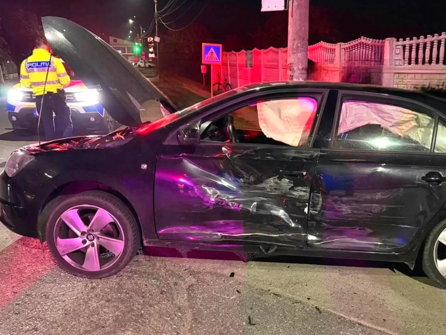 ACCIDENT TERIBIL în Giurgiu! Doi tineri au ajuns de URGENȚĂ la spital după o ciocnire violentă între mașini! 😱🚑