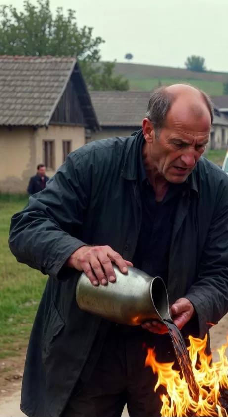 GROAZĂ în Dâmbovița! Bărbat de 58 de ani și-a incendiat fosta concubină