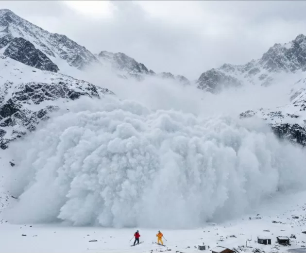 ❄️⚠️ AVALANȘĂ URIAȘĂ la Bălea Lac! Doi schiori au DECLANȘAT un DEZASTRU