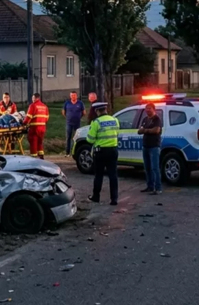 🚨 TRAGEDIE ÎN ARGEȘ! Șoferul a murit pe loc, soția…