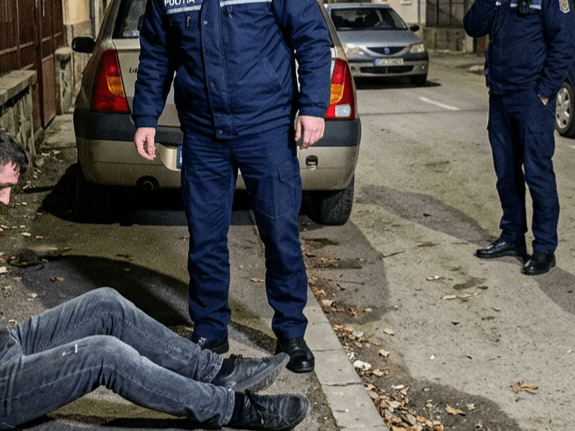 Tânăr de 26 de ani reținut după o cursă nebună cu o mașină furată din Ciocănești!