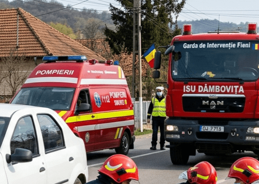 Accident în Pietroșița: O femeie a ajuns la spital în această dimineață!