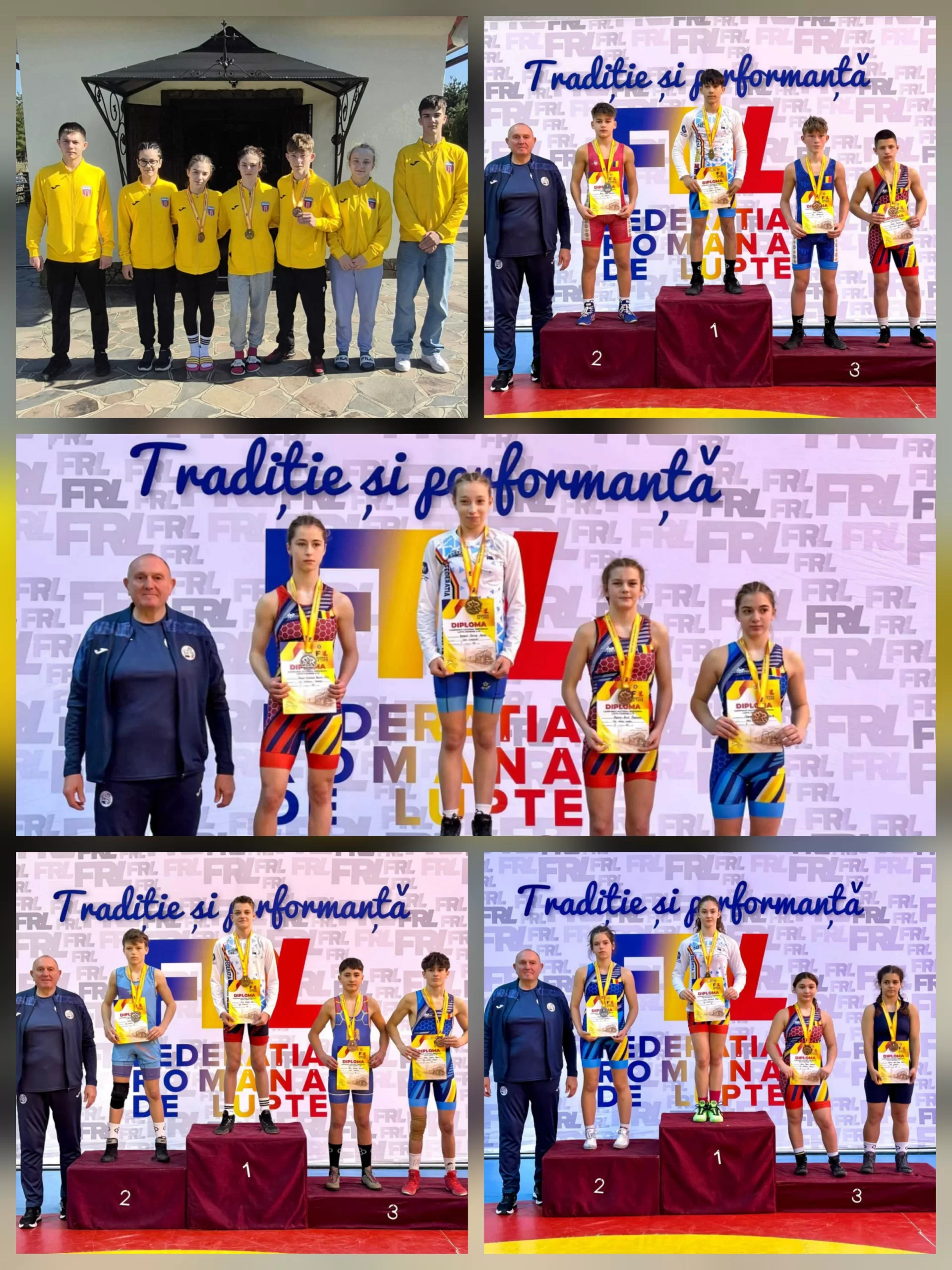 Domină podiumul! Elisa Radu aduce aurul pentru Dâmbovița la Naționalele U15, iar alți trei sportivi urcă pe podium 🥇🤼