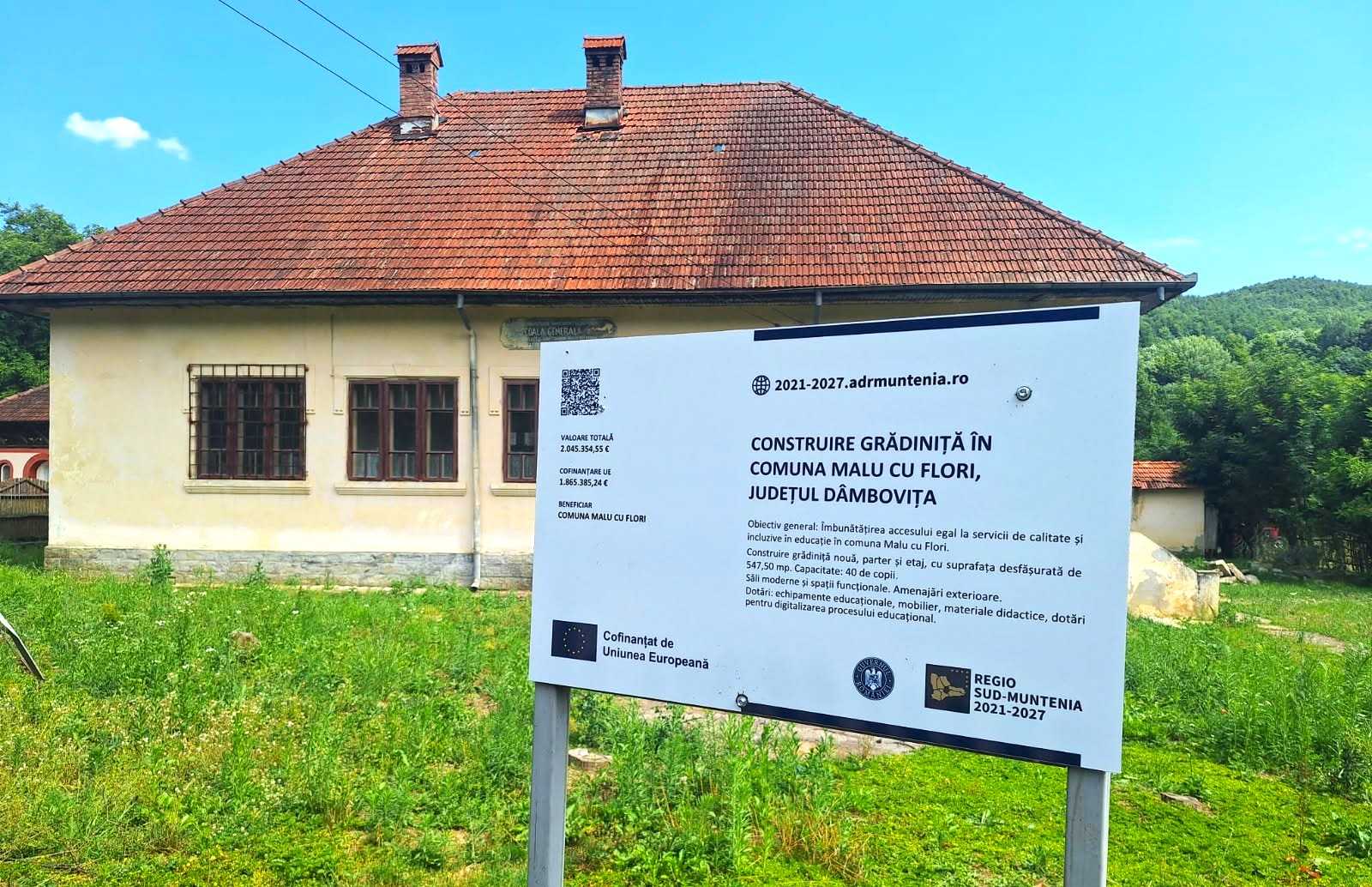 Grădiniță nouă la standarde europene pe Valea Dâmboviței!