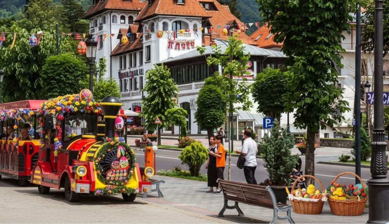 Sinaia și Brașovul domină topul vacanțelor de Paște: Unde fug românii în aprilie 2026?