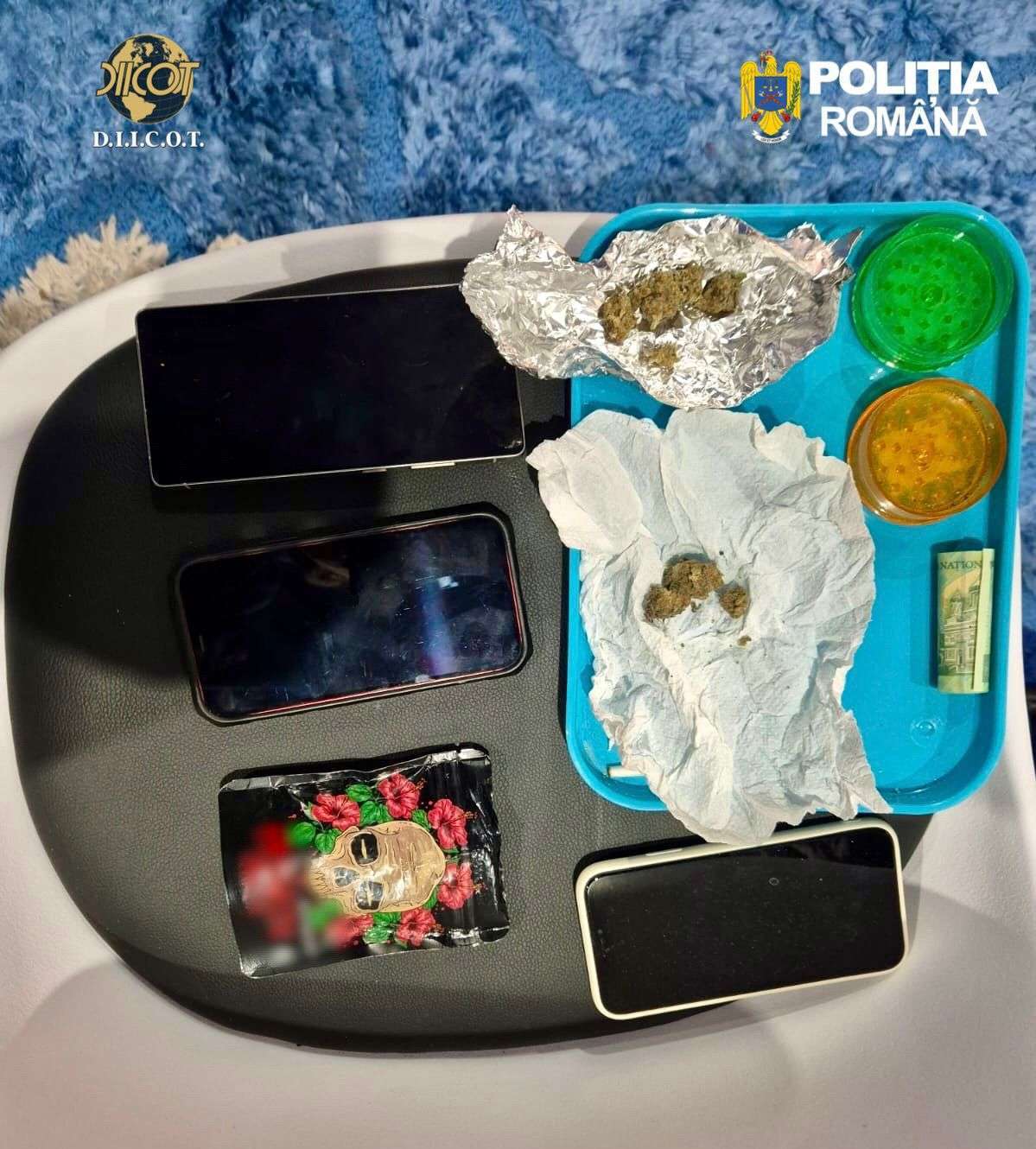 Trafic de droguri în Dâmbovița: Pliculețe vândute cu 25 de lei! Percheziții în Târgoviște