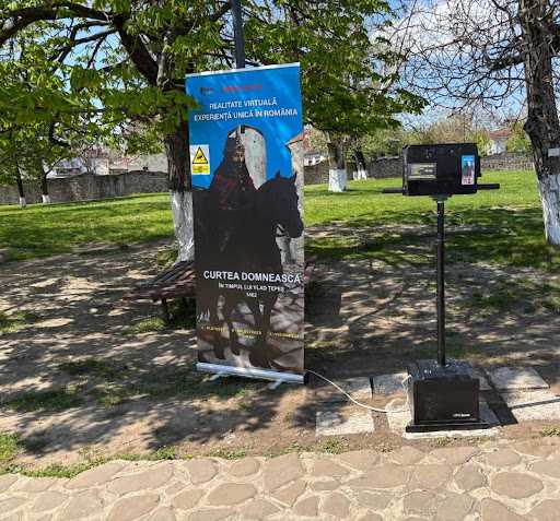 Vrei să vezi cum arăta Târgoviștea lui Vlad Țepeș? Experiență VR 360 la Curtea Domnească!