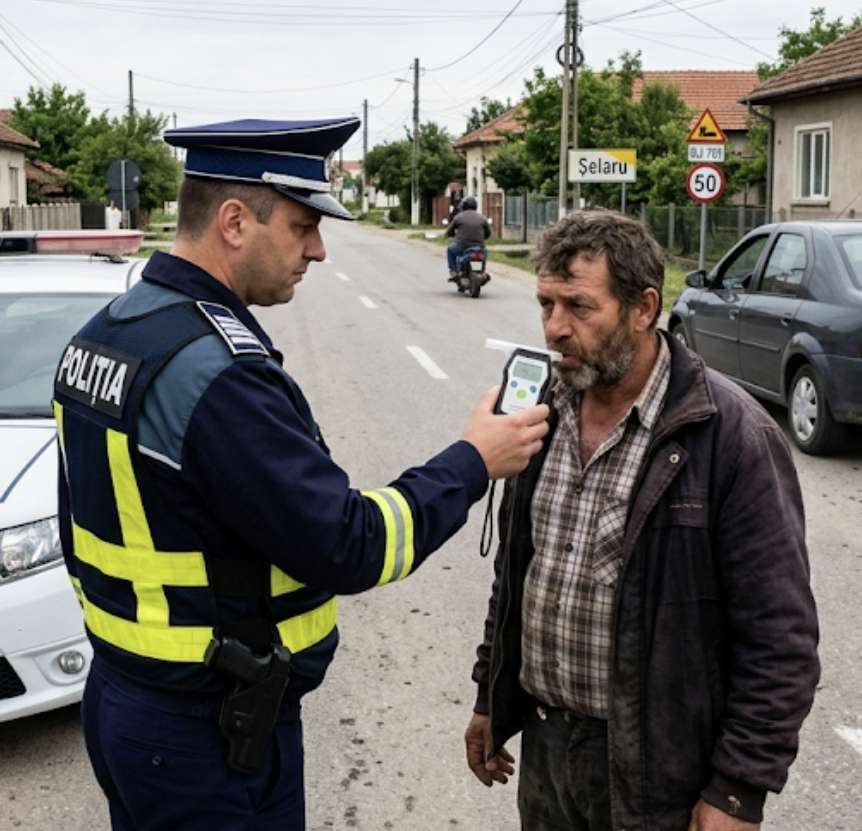 Dezastru în Dâmbovița: Șoferi beți criță și un minor la volan, trași pe dreapta de polițiști!