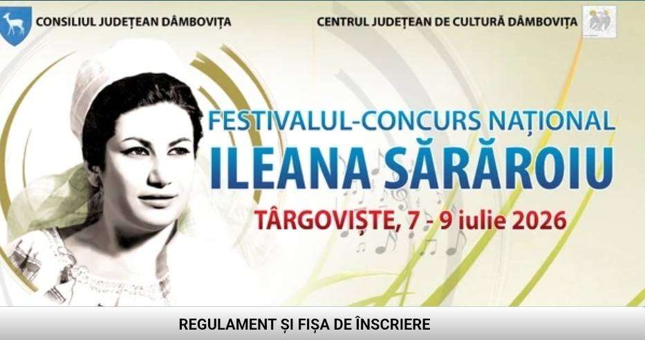 Ești tânăr și iubești folclorul? Festivalul „Ileana Sărăroiu” 2026 își caută noua stea!