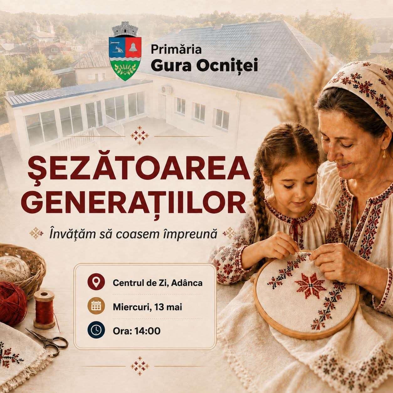 Tradiție vie la Gura Ocniței: Secretele bunicilor, transmise nepoților la un atelier inedit