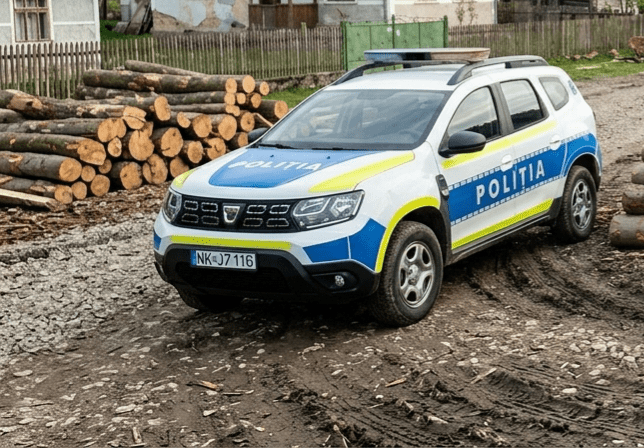 Lovitură pentru hoții de lemn din Dâmbovița! Sancțiune record aplicată de polițiști