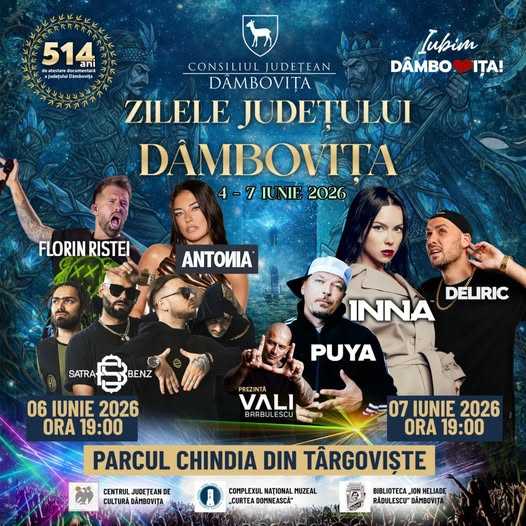Antonia vine la Târgoviște! Concert incendiar de Zilele Județului Dâmbovița în Parcul Chindia