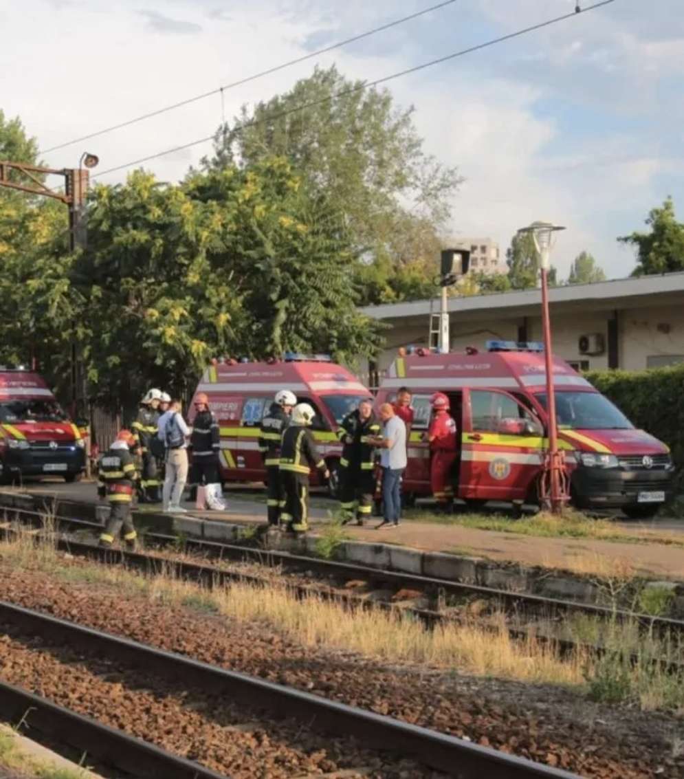 Tragedie în Râmnicu Vâlcea: Un bărbat de 42 de ani a sfârșit lovit de tren în Halta Nord