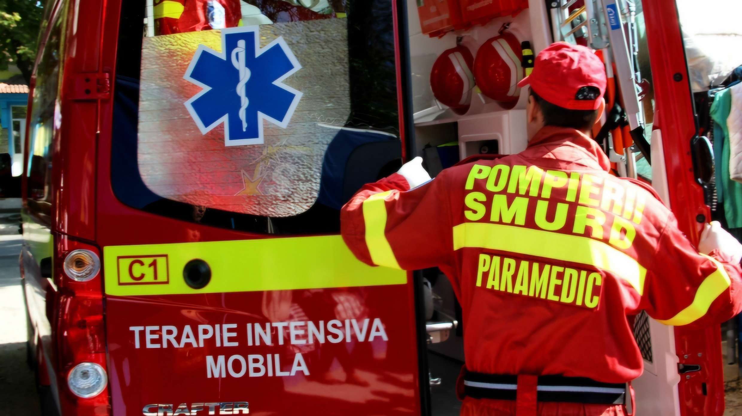 Accident grav în Dâmbovița: Un cetățean egiptean a fost rănit pe DJ 711, la Dobra