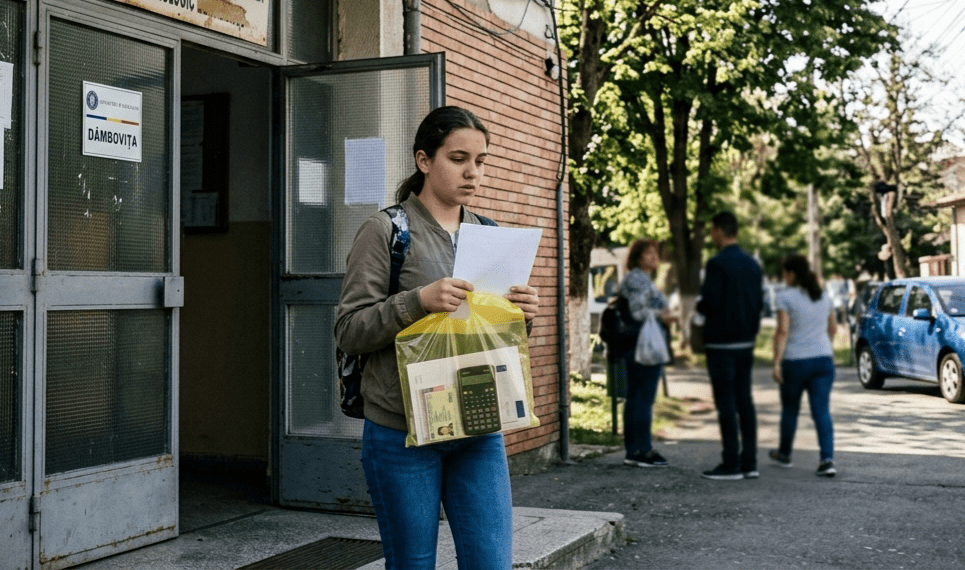 Peste 3.600 de elevi din Dâmbovița încep Evaluarea Națională! Calendarul probelor