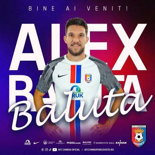 Bomba verii în fotbal! Alexandru Băluță a semnat cu Chindia Târgoviște!