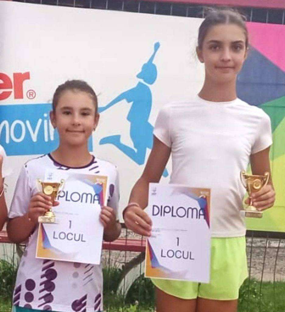 Teodora Bucura de la CS Târgoviște a câștigat Trofeul Kinder Joy of Moving la dublu!