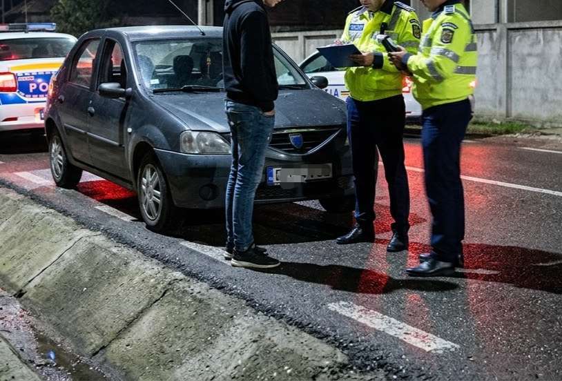 Prins băut și fără permis la 19 ani! Ce a pățit un tânăr din Dâmbovița pe DJ 712