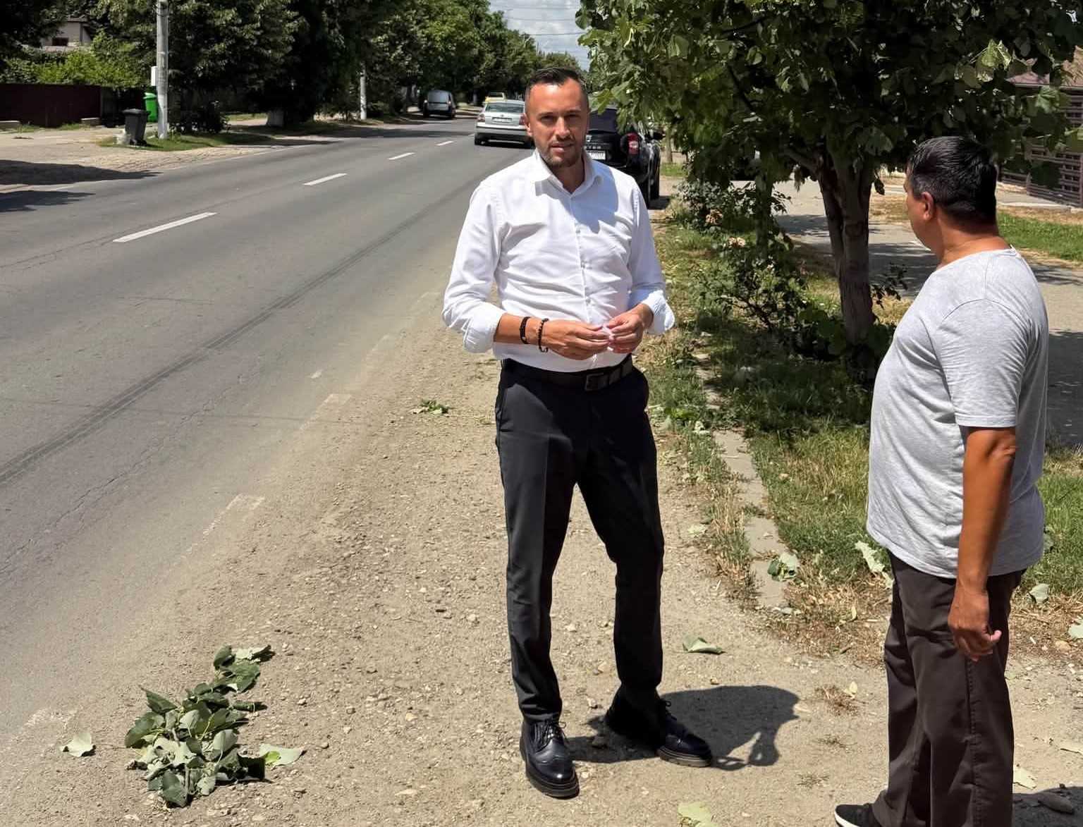Asfaltare-fulger la Găești pe 13 Decembrie! Se lucrează zi și noapte pentru șoferi!