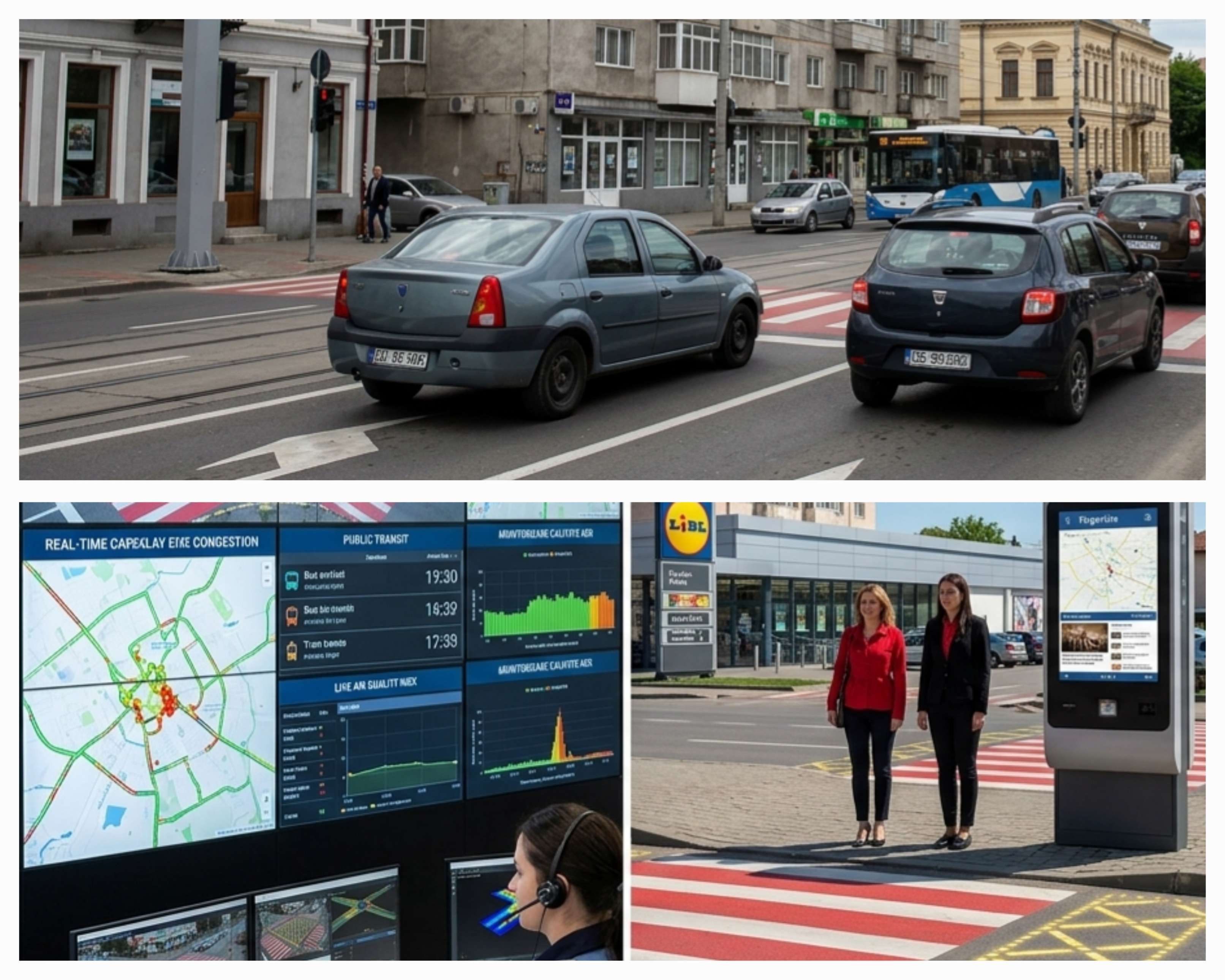 Atenție șoferi din Târgoviște! Ce filmează camerele din intersecții?