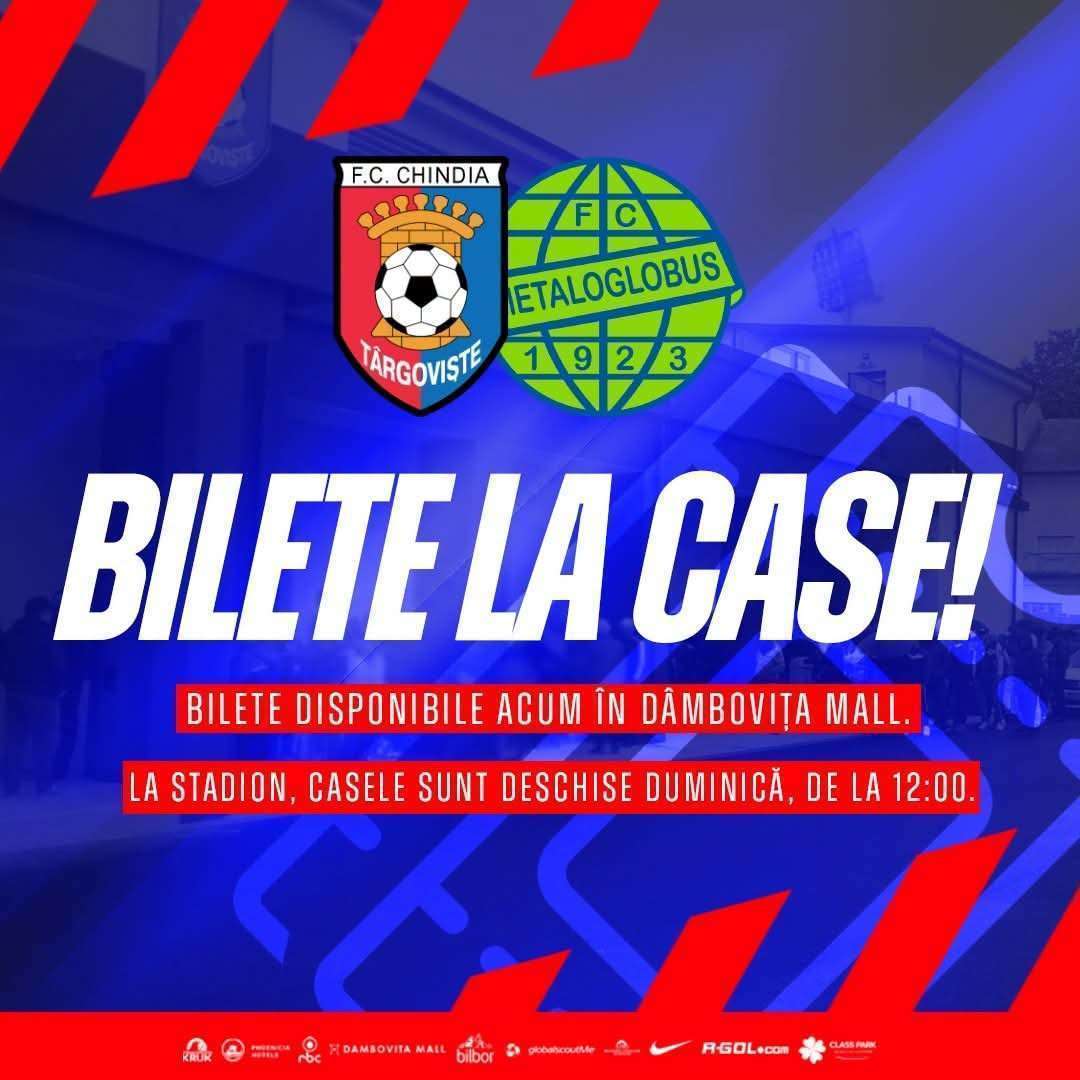 Bilete Chindia – Metaloglobus! Vezi de unde le poți cumpăra fizic și online