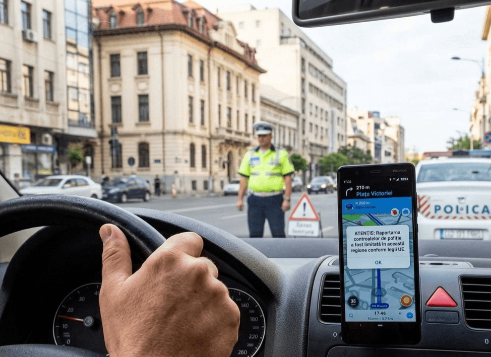 Se schimbă regulile pentru șoferii care folosesc Waze: UE permite blocarea alertelor!