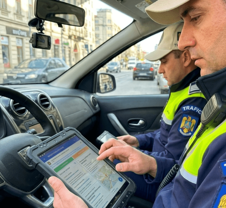 Viteză excesivă pe drumurile din Dâmbovița: Sute de șoferi sancționați de polițiști!