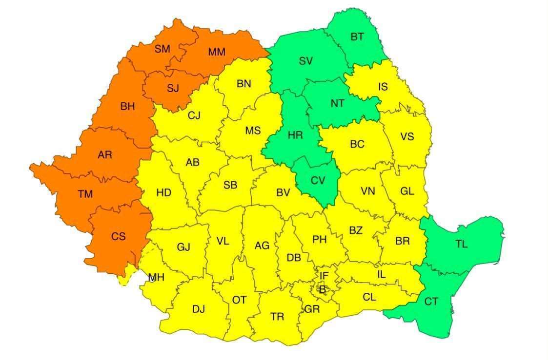 Cod Galben de caniculă în Dâmbovița! Temperaturile ating 37°C și disconfortul devine extrem!