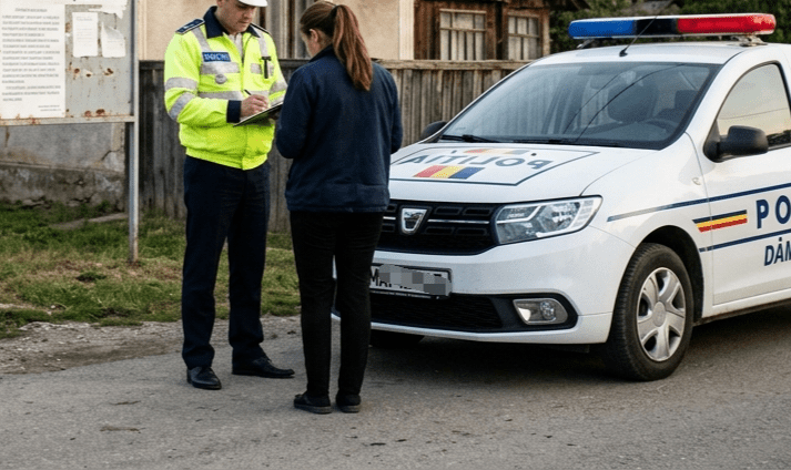 Șoferiță din București, depistată cu alcoolemie uriașă la volan în Dâmbovița!