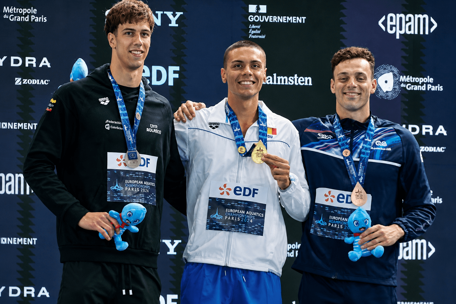 David Popovici cucerește din nou aurul la 200 m liber! Performanță istorică la Paris