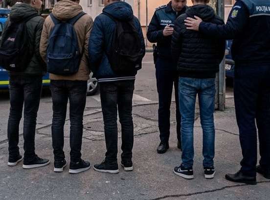 Tâlhărie în Târgoviște: Adolescenți jefuiți pe stradă de doi tineri de 15 ani!