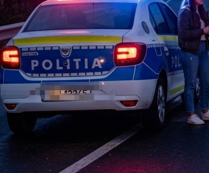 Accident de noapte pe DN 72A, în Gemenea-Brătulești! O tânără a lovit parapetul!