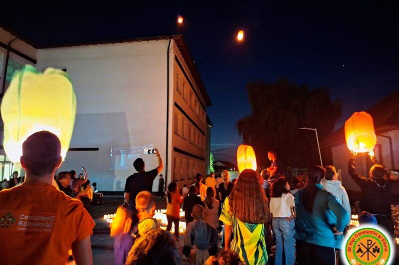 Magie la Răzvad: 1200 de luminițe au unit comunitatea la Festivalul Luminii!