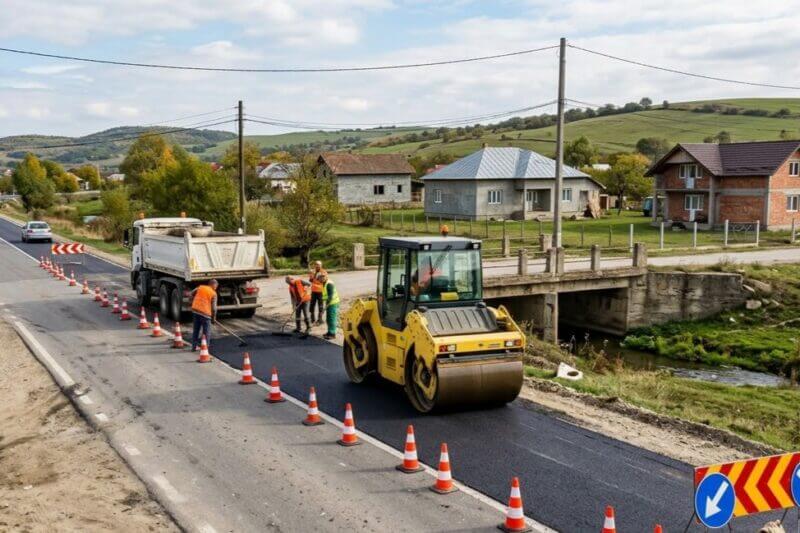 Atenție, șoferi! Lucrări majore și drumuri închise în Dâmbovița între 13 și 18 octombrie!