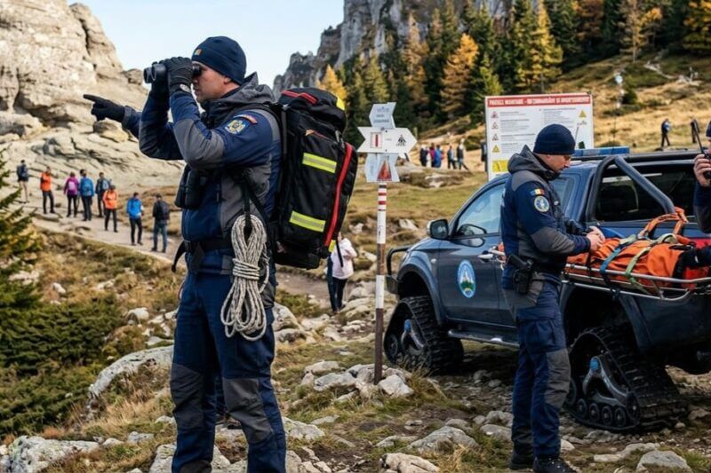 Ce au descoperit jandarmii montani din Bucegi: Misiuni de salvare și zeci de amenzi!