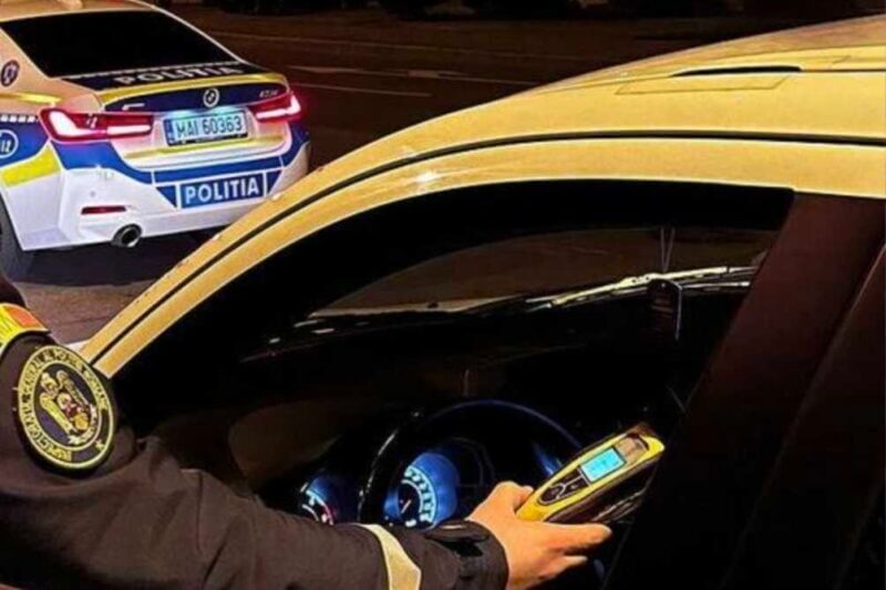 ȘOCANT în Dâmbovița: Trei șoferi beți criță pe șosele, unul aproape de comă alcoolică!